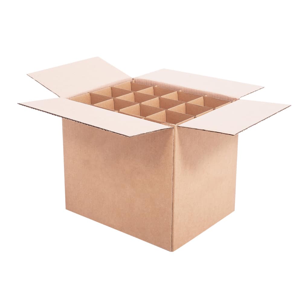 Carton vaisselle avec croisillons verres (75) – Courtet-déménagement